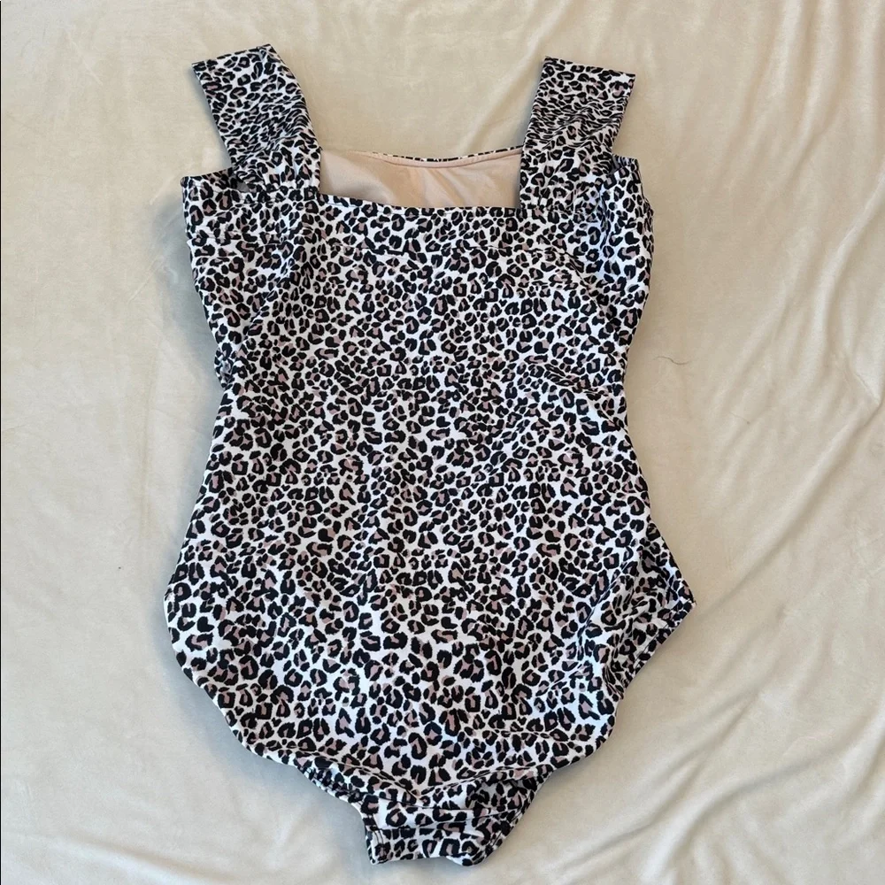 Albion The Savannah Leopard Print One-Piece Swimsuit, sz XL - Picture 8 of 10